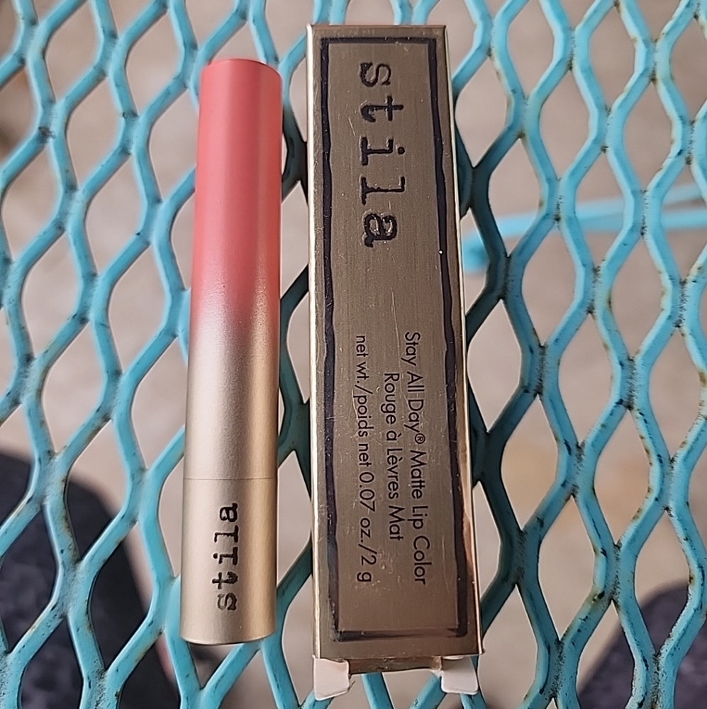 Stila Stay All Day Matte Lip Color WARM KISS Full Size .07 oz. NIB!